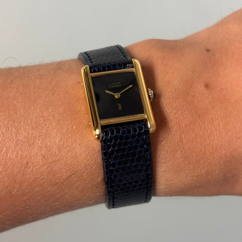Cartier Tank PM with original buckle