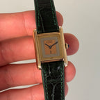 Cartier Tank PM with TriColor mirror dial