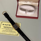 Cartier Tank PM Black dial Full Set