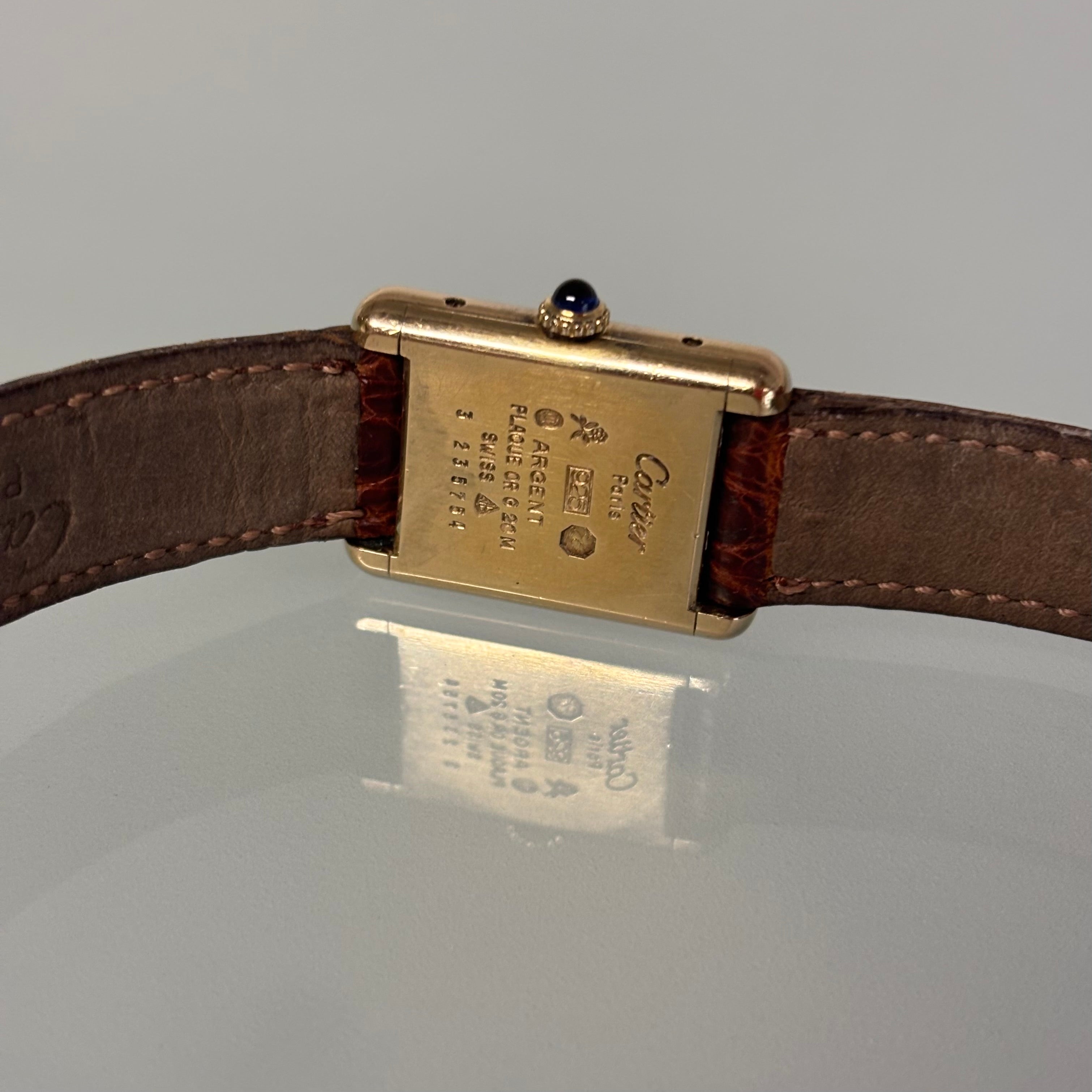 Cartier Tank PM with original strap & buckle