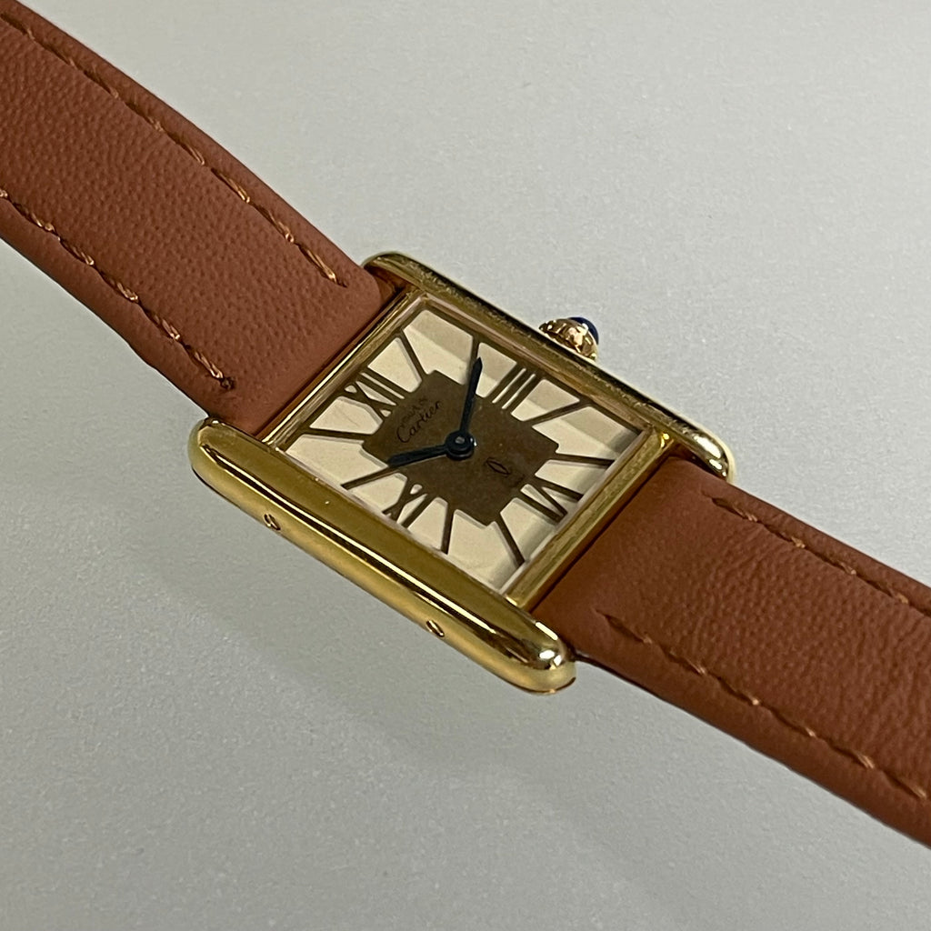 Cartier Tank Petit Model – Art Deco Dial, With Original Buckle