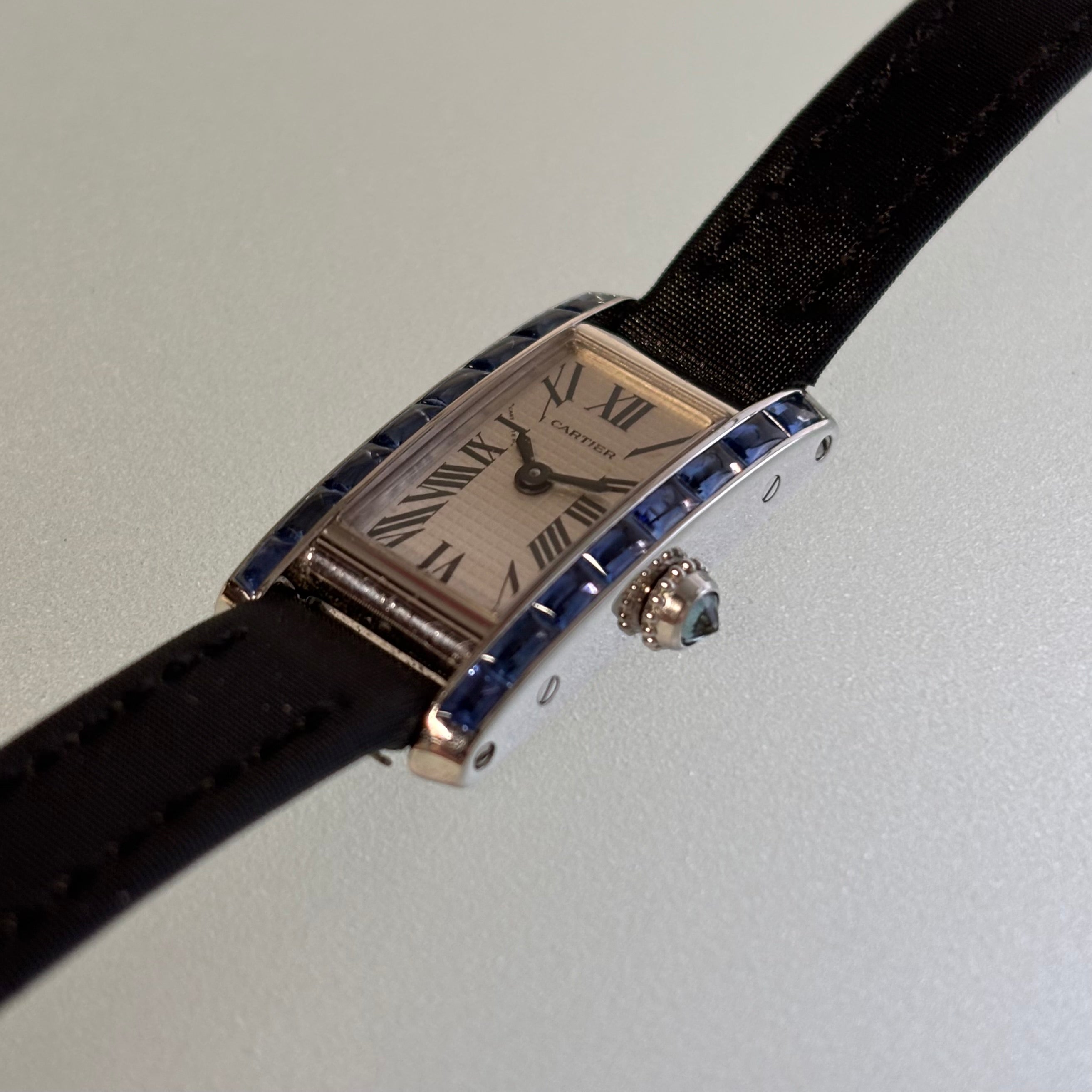 Cartier Tank Lanieres factory baguettes
