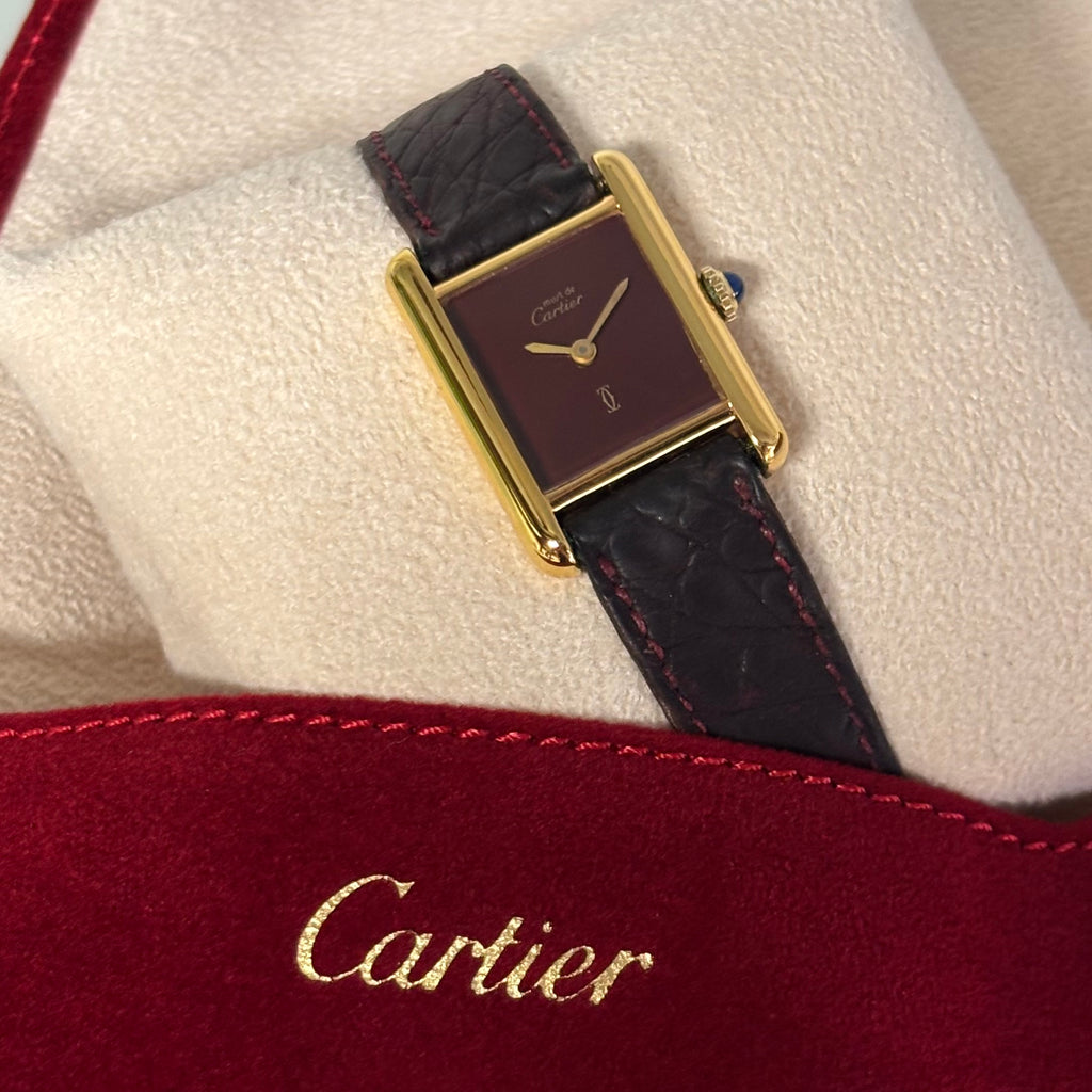 Cartier Tank PM with original strap & buckle