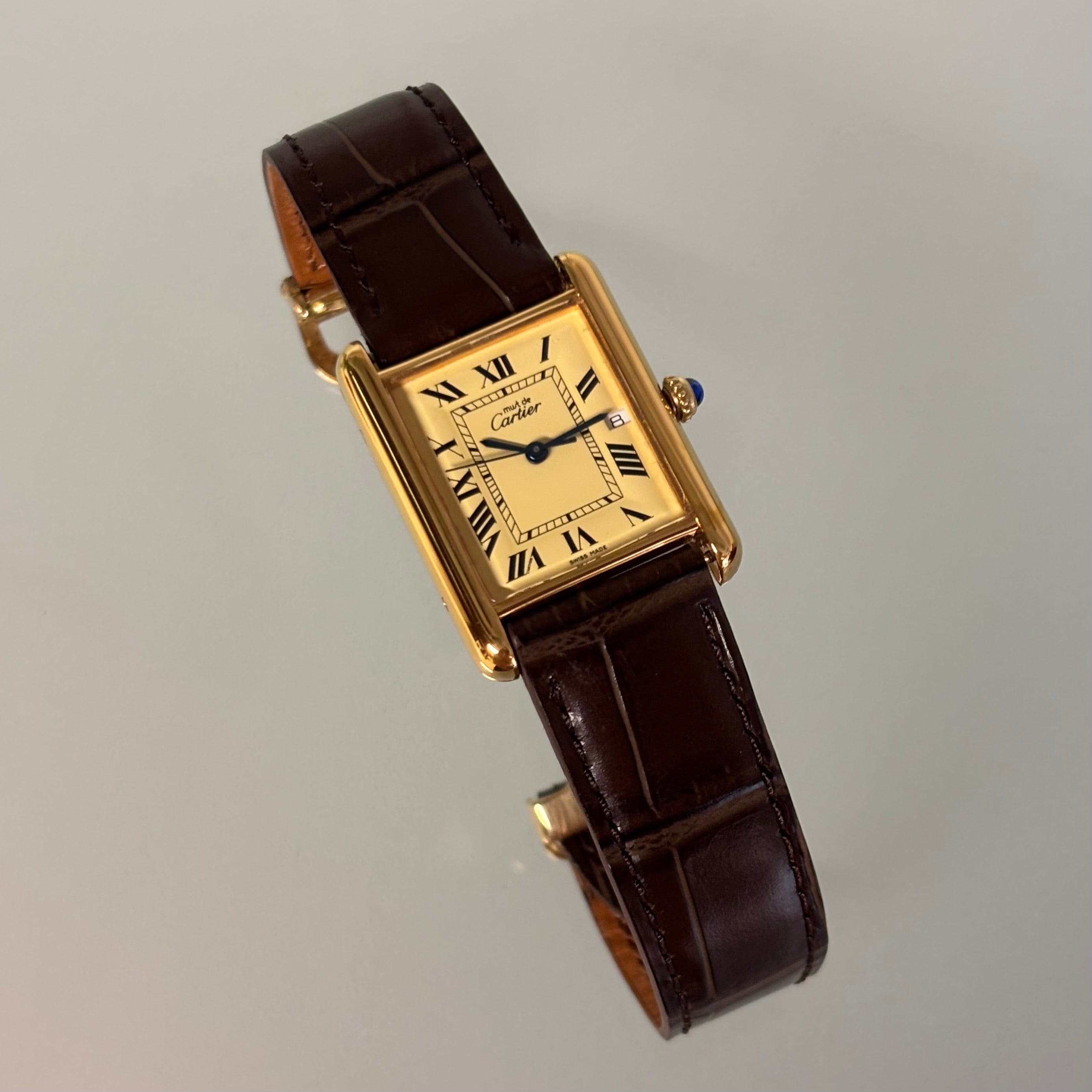 Cartier Tank XL 2413 with original clasp