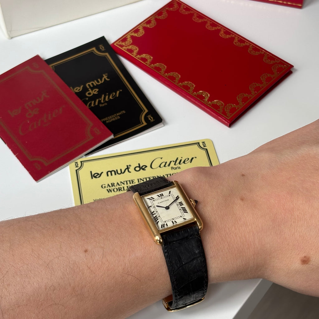 Cartier Tank Louis Grand Model 78086 Full Set