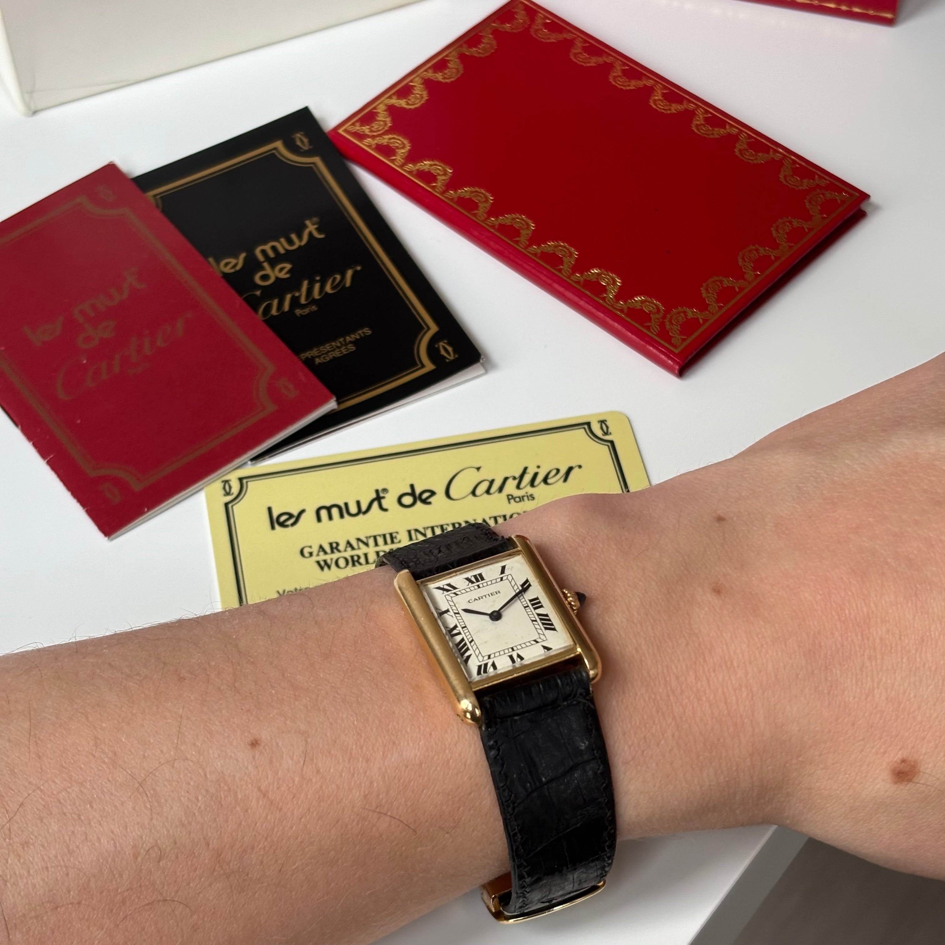 Cartier Tank Louis Grand Model 78086 Full Set