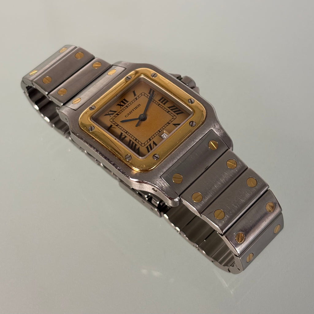 Cartier Santos Galbée GM Gold/Steel