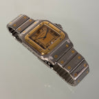 Cartier Santos Galbée GM Gold/Steel