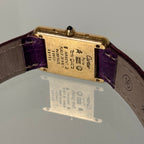 Cartier Tank Champagne PM with original buckle