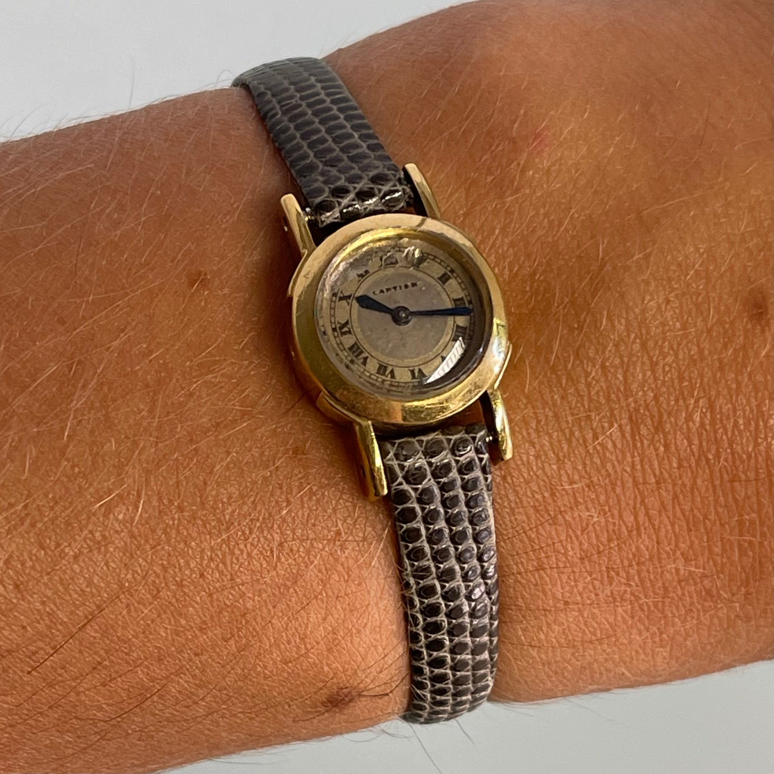 Cartier Jaeger LeCoulre 18k Duoplan