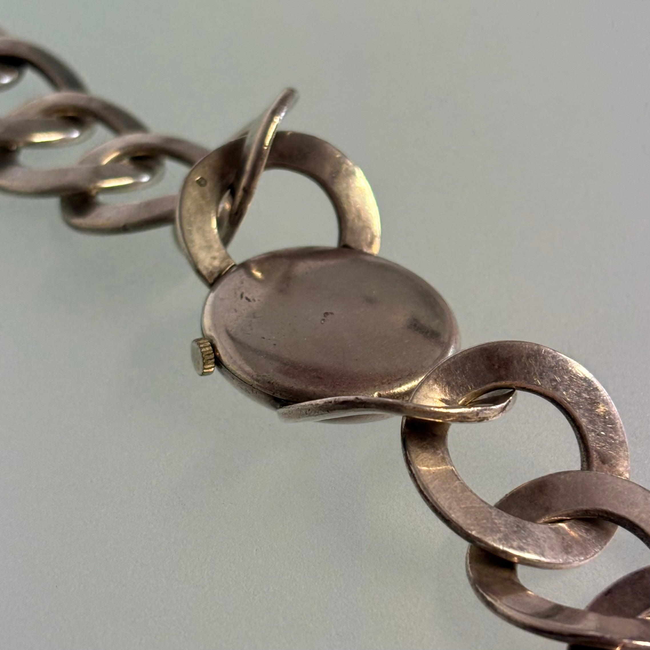 Barthelay silver bracelet watch