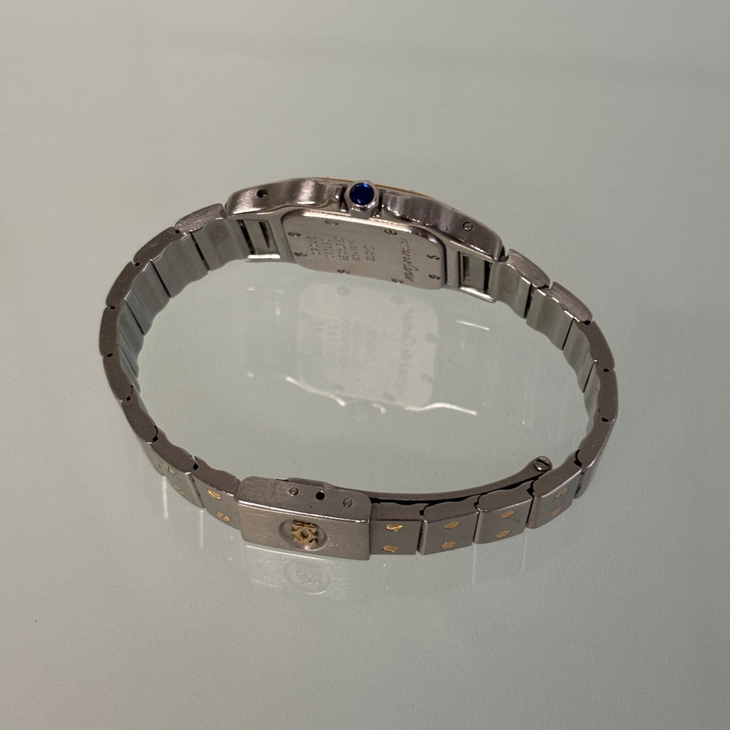 Cartier Santos Galbée Gold/Steel Petit Model