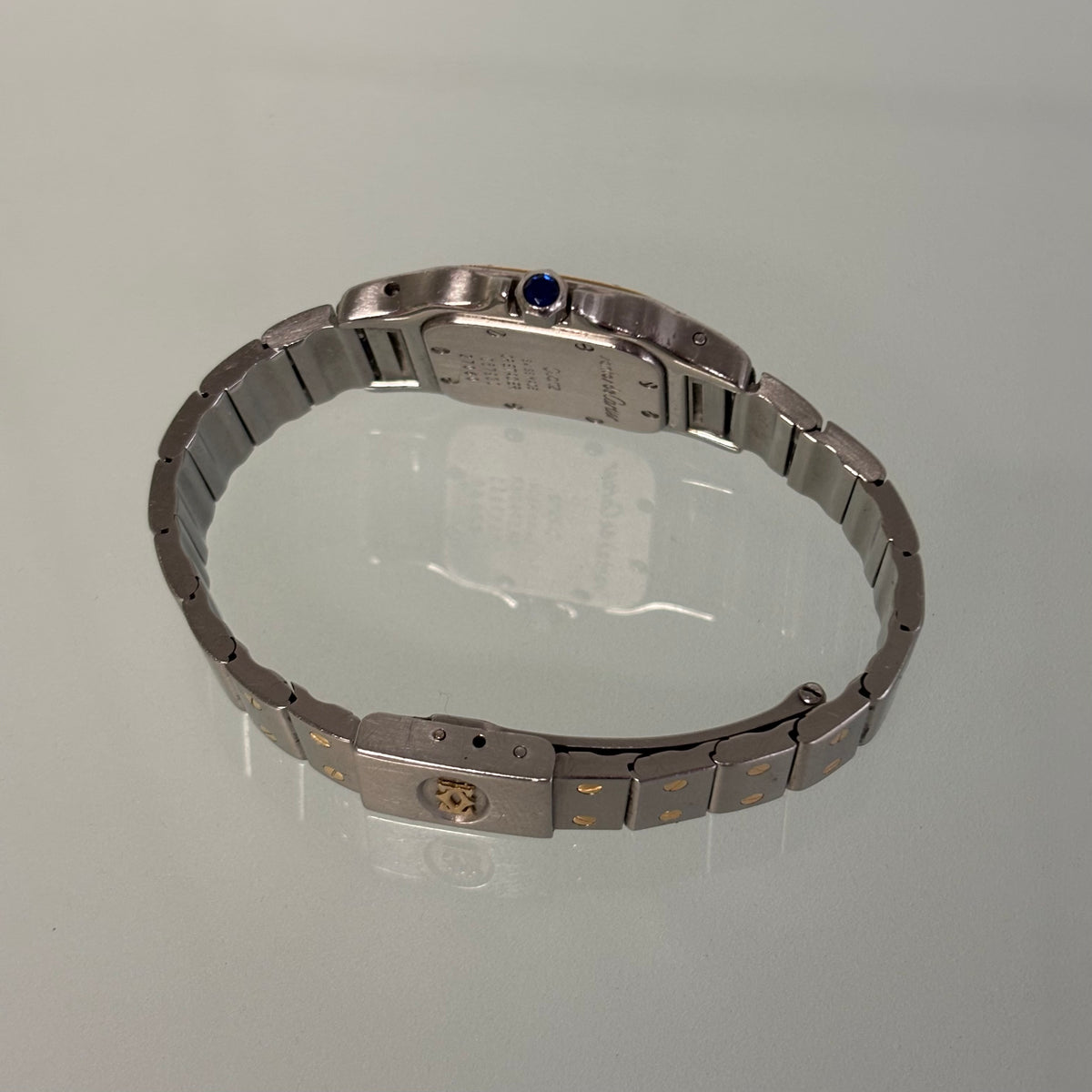 Cartier Santos Galbée Gold/Steel Petit Model