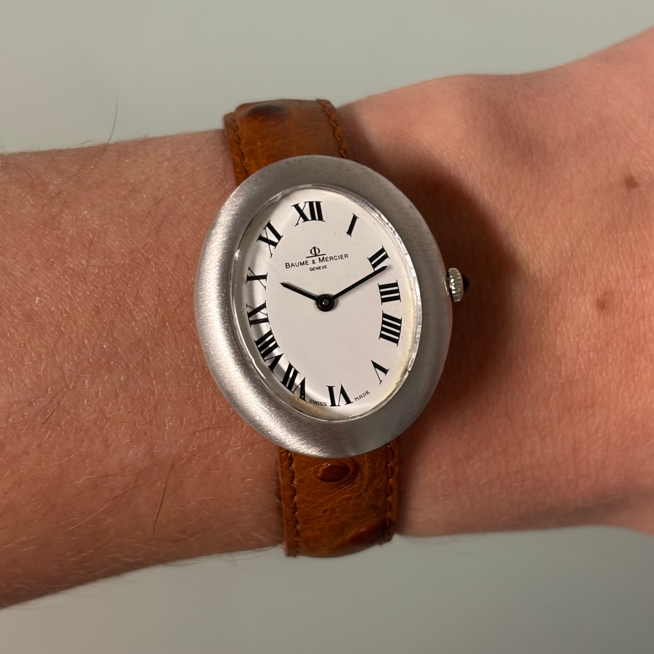 Baume & Mercier Baignoire White dial