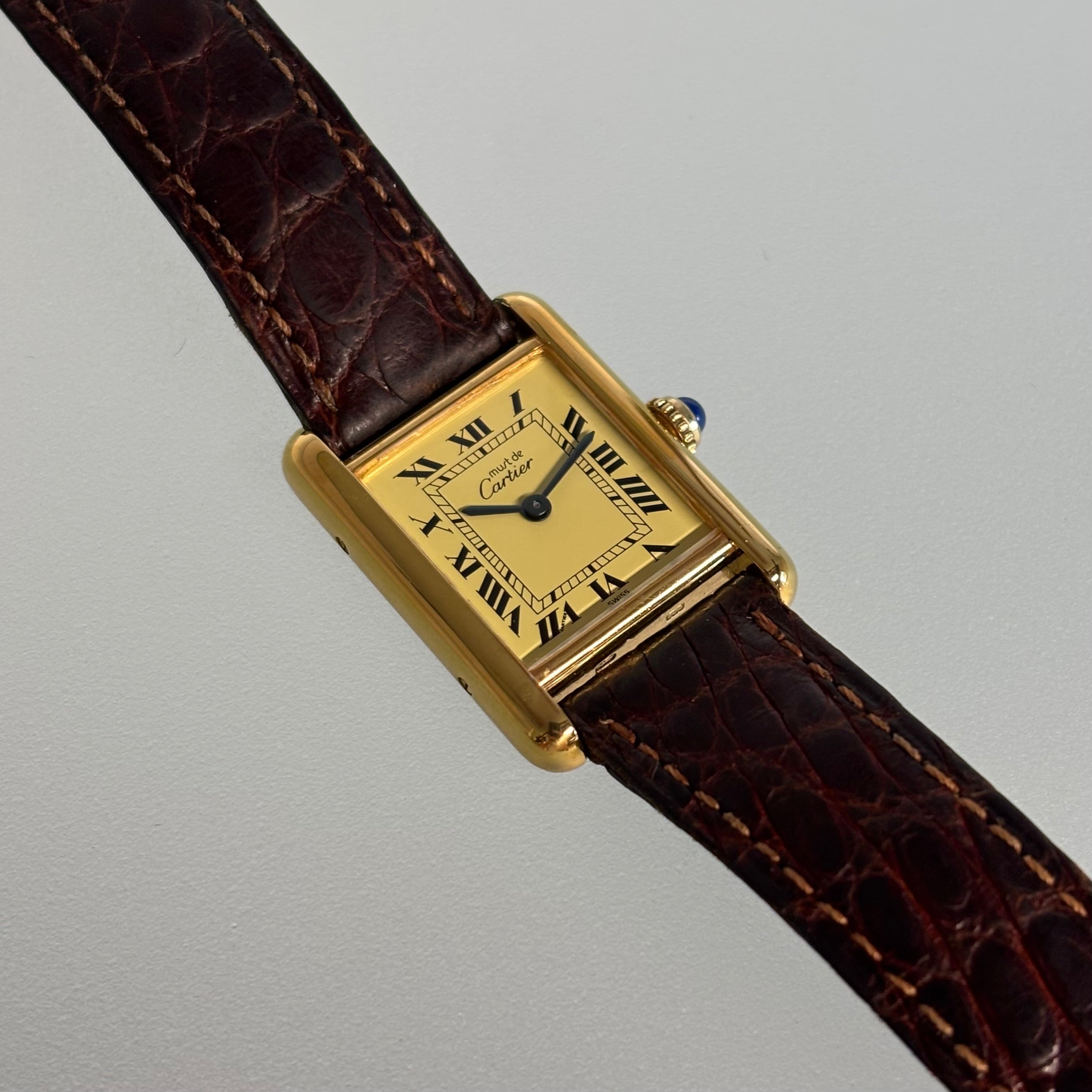 Cartier Tank PM with buckle