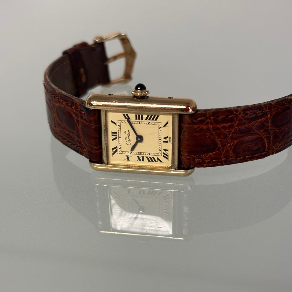 Cartier Tank PM with original strap & buckle