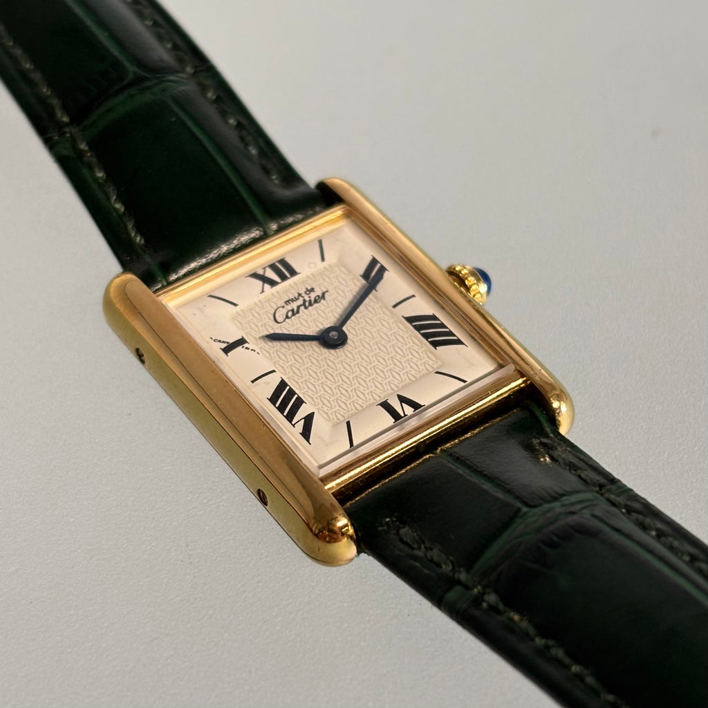 Cartier Tank GM 1615 with buckle