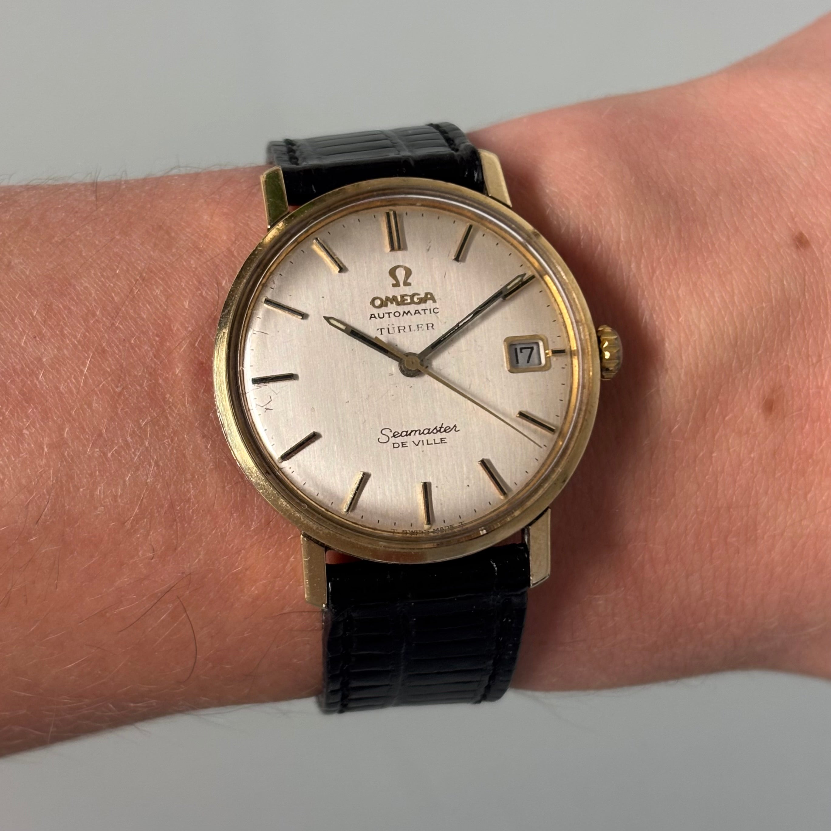 Omega Seamaster Deville Türler signed