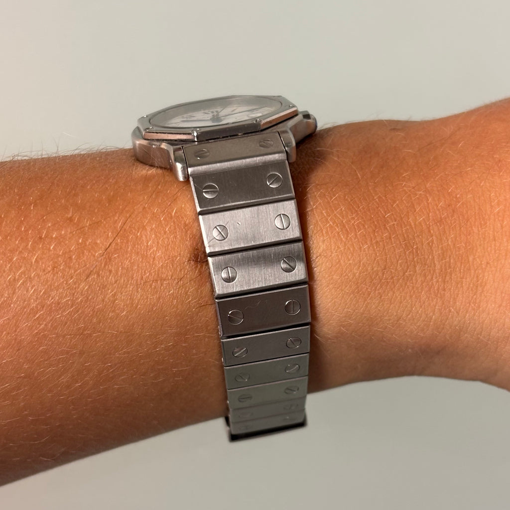 Cartier Santos Octagon Automatic GM Steel