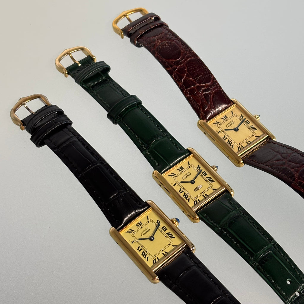 Cartier Tank GM very rare dial