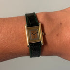 Cartier Tank PM with TriColor mirror dial