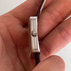 Omega De Ville NOS Tank – Double Signed Silver Dial