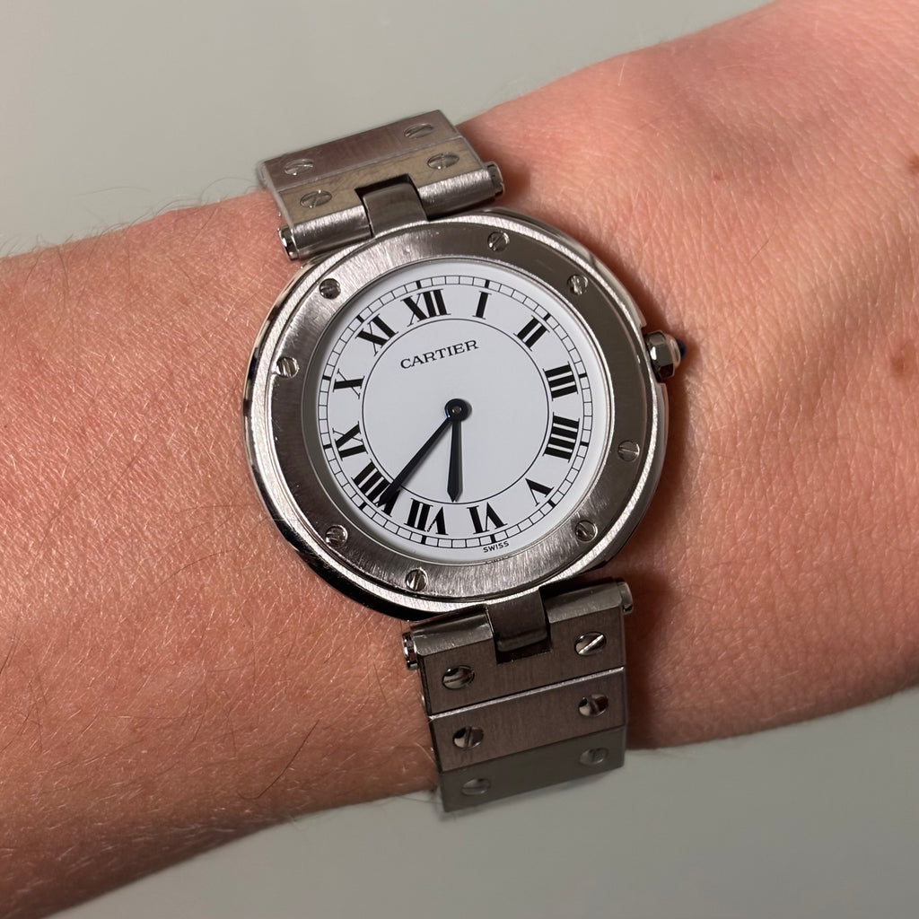 Cartier Vendome Steel Serviced by Cartier