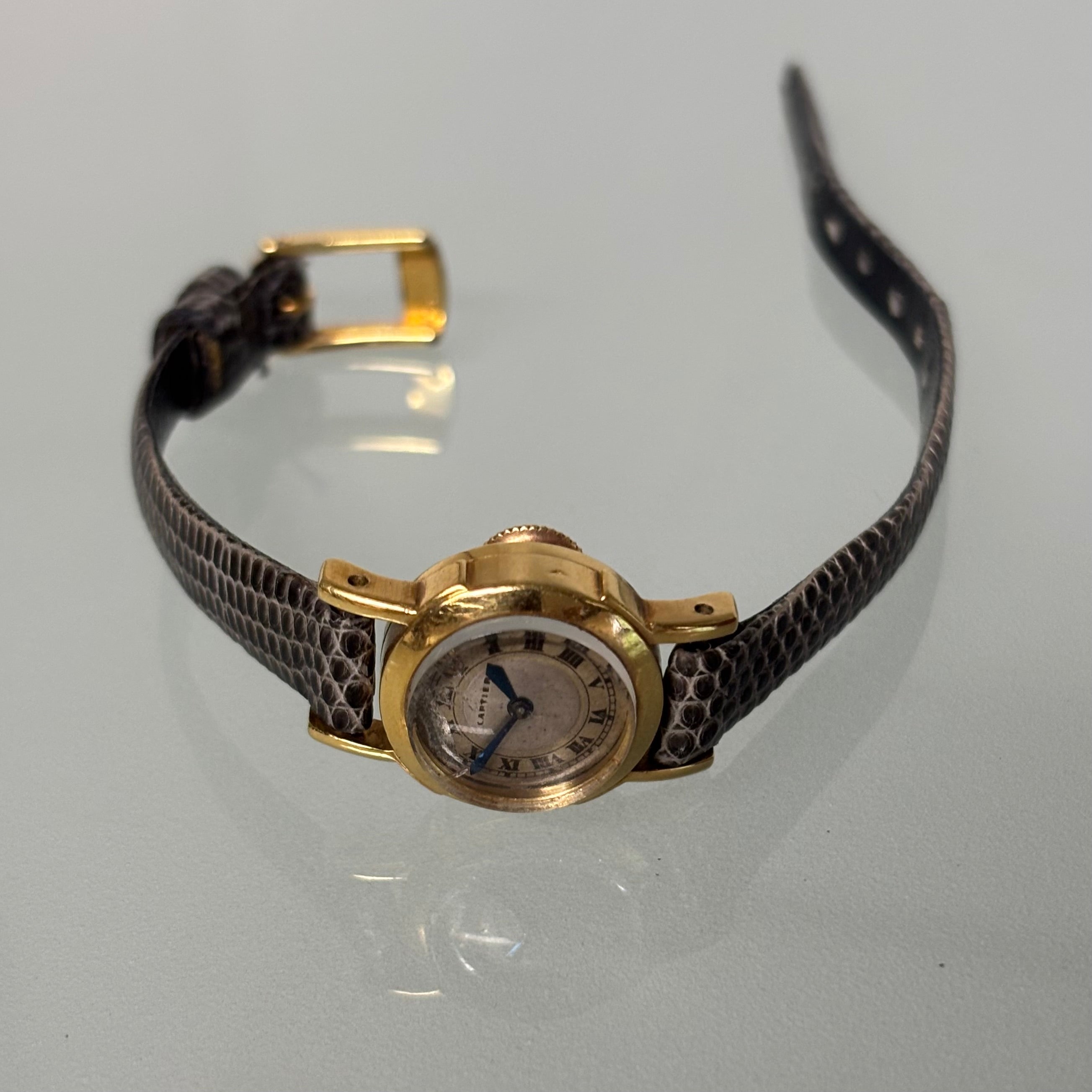 Cartier Jaeger LeCoultre Duoplan 18k