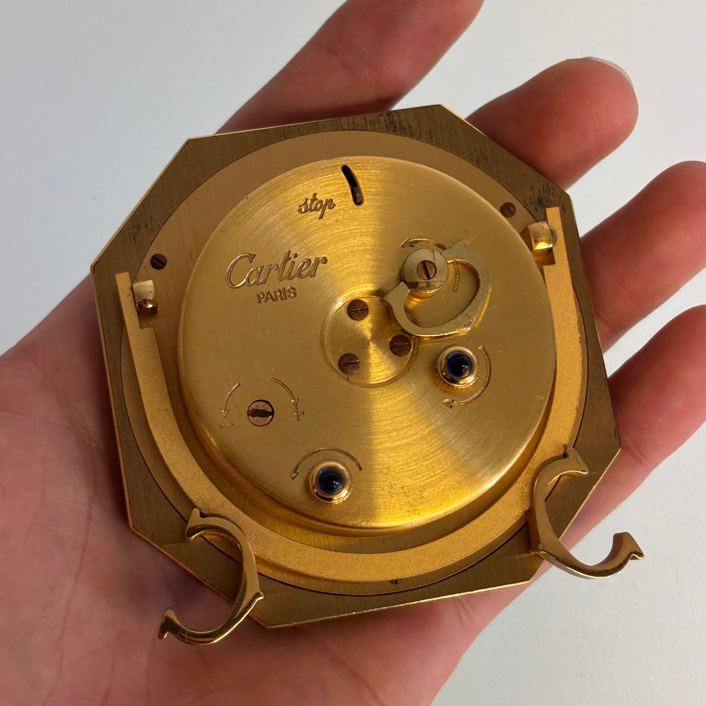 Cartier Ceinture TableClock