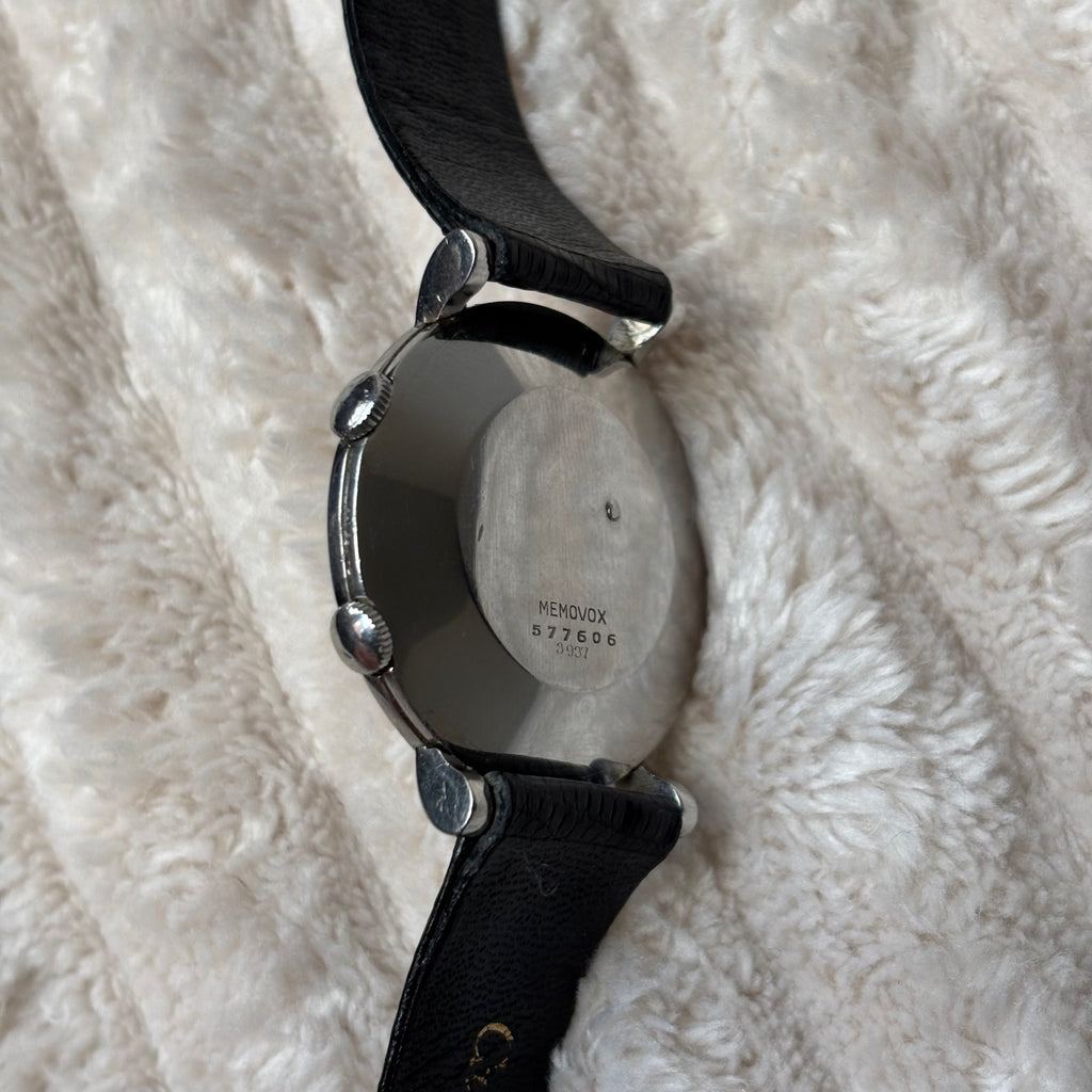 Cartier Memovox Jaeger-LeCoultre Steel Vintage Watch