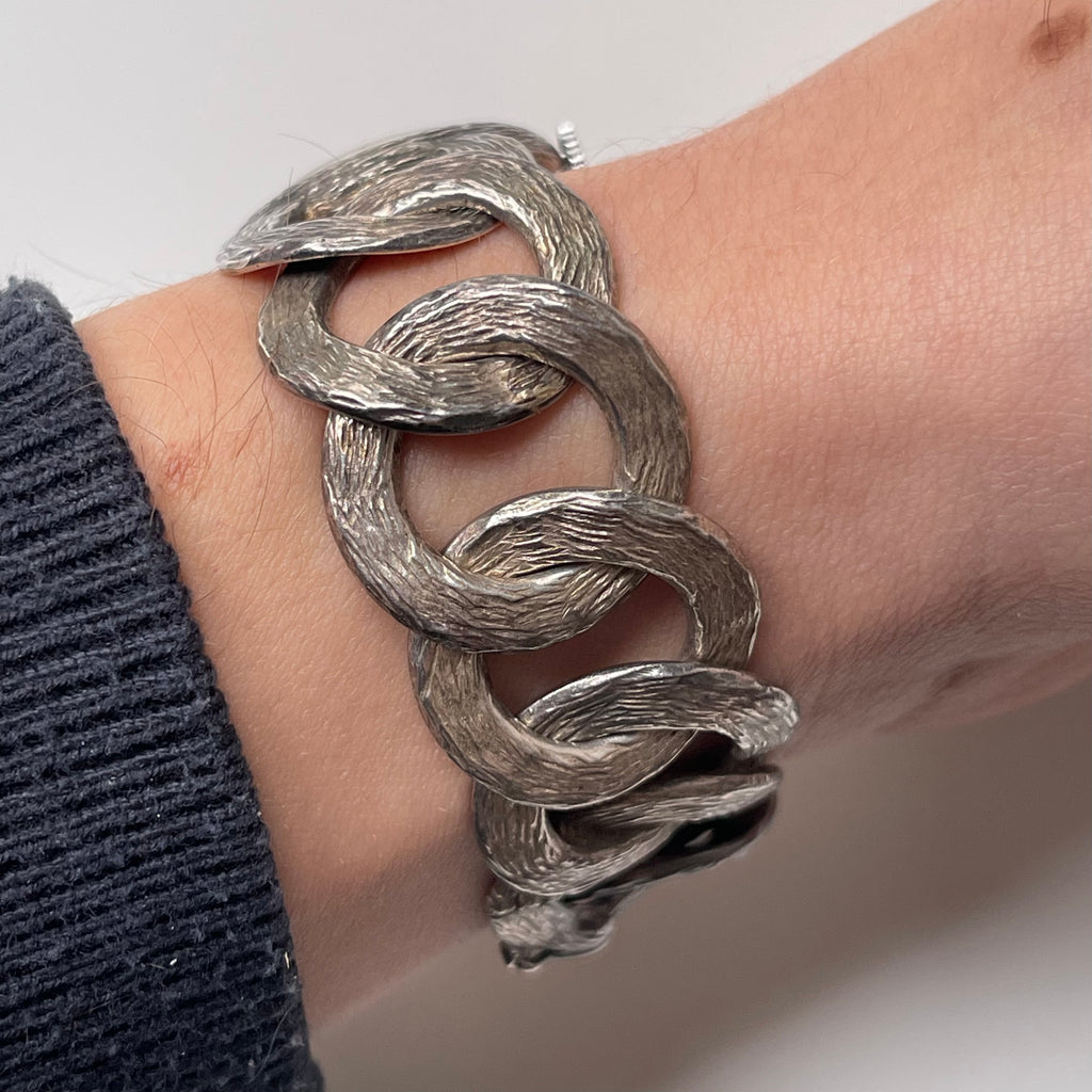 Alexis Barthelay silver bracelet watch