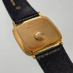 Piaget Cushion Watch – 18K Gold Big Case with Original Buckle