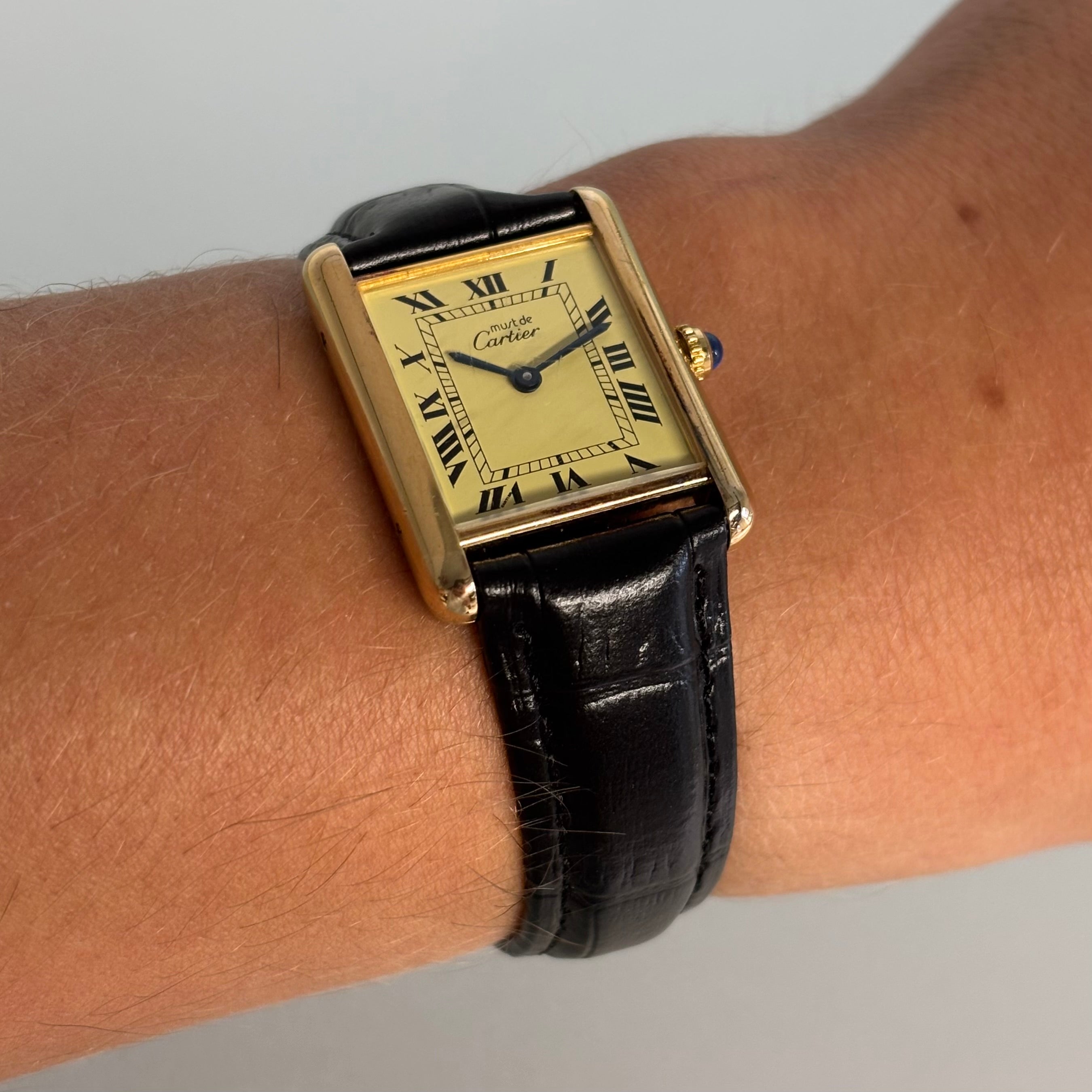Cartier Tank GM with buckle