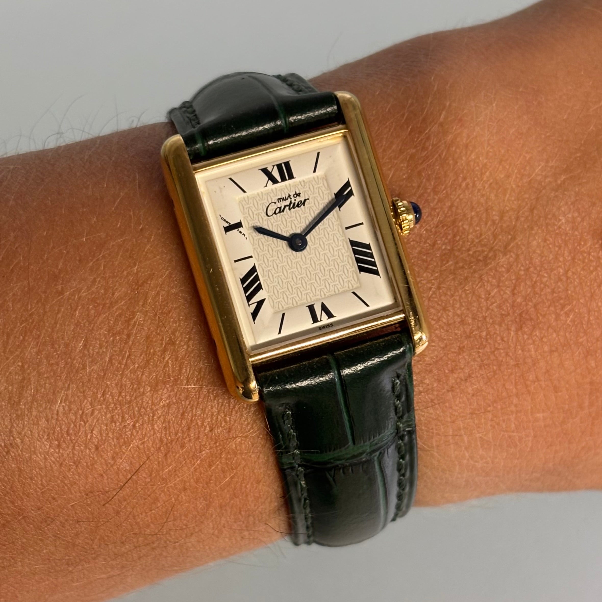 Cartier Tank GM 1615 with buckle