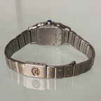 Cartier santos Galbée patina dial
