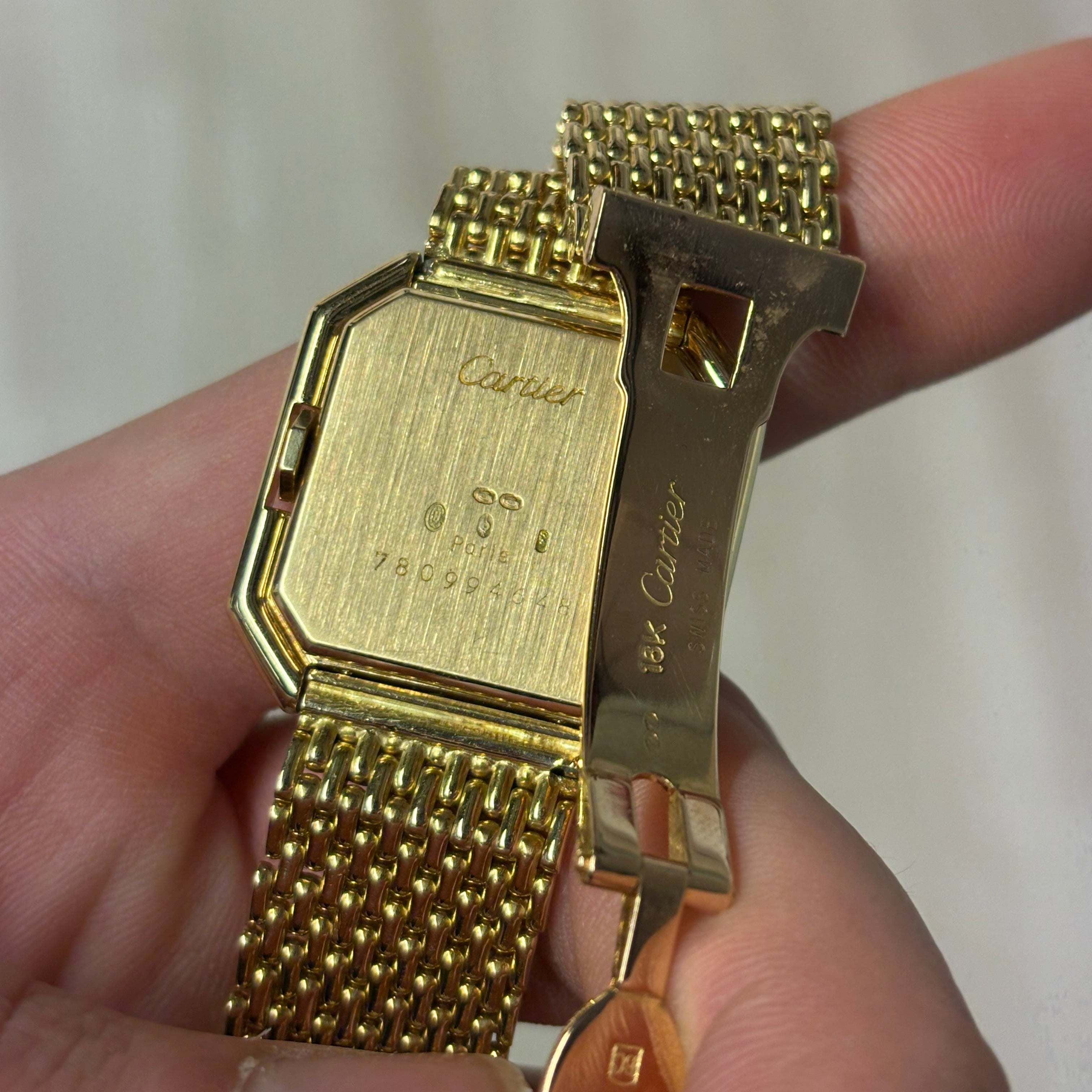 Cartier Ceinture GM grain de riz 18k bracelet