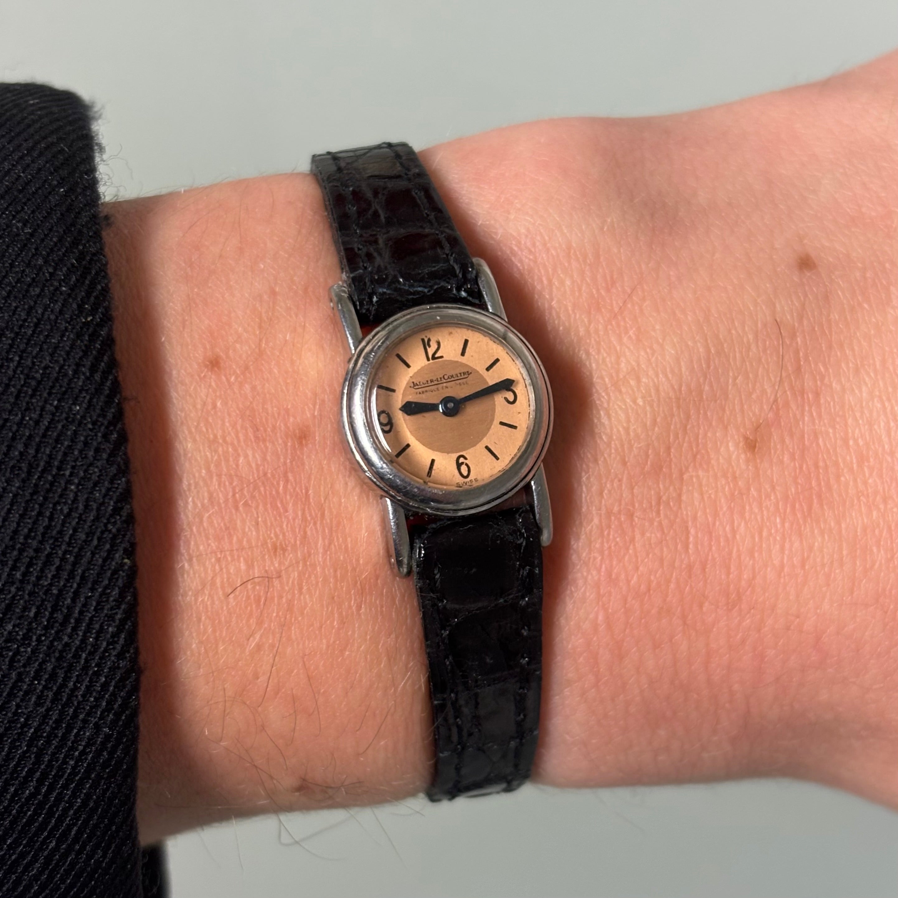 Jaeger LeCoultre duoplan Salmon