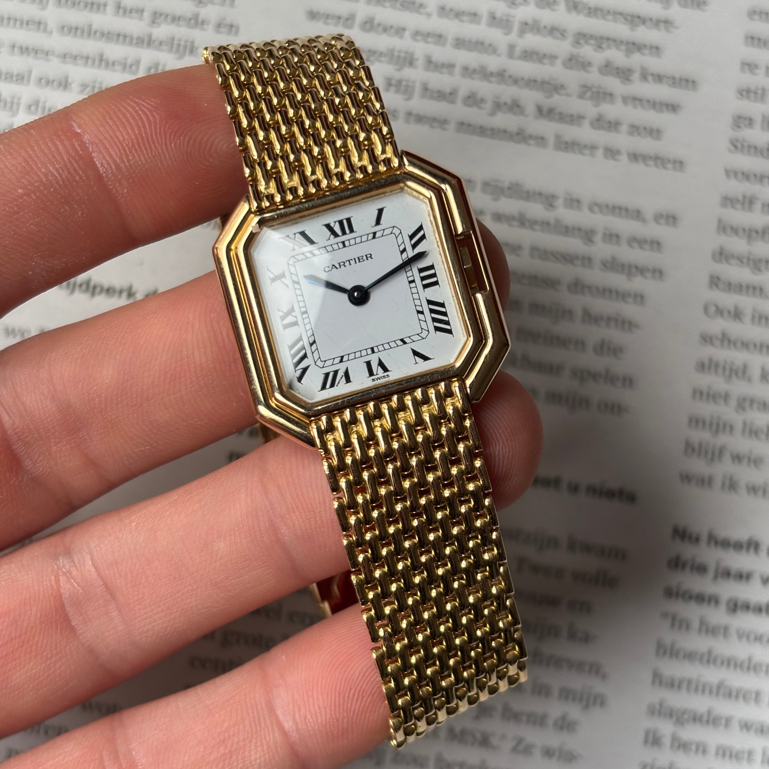 Cartier Ceinture GM grain de riz 18k bracelet