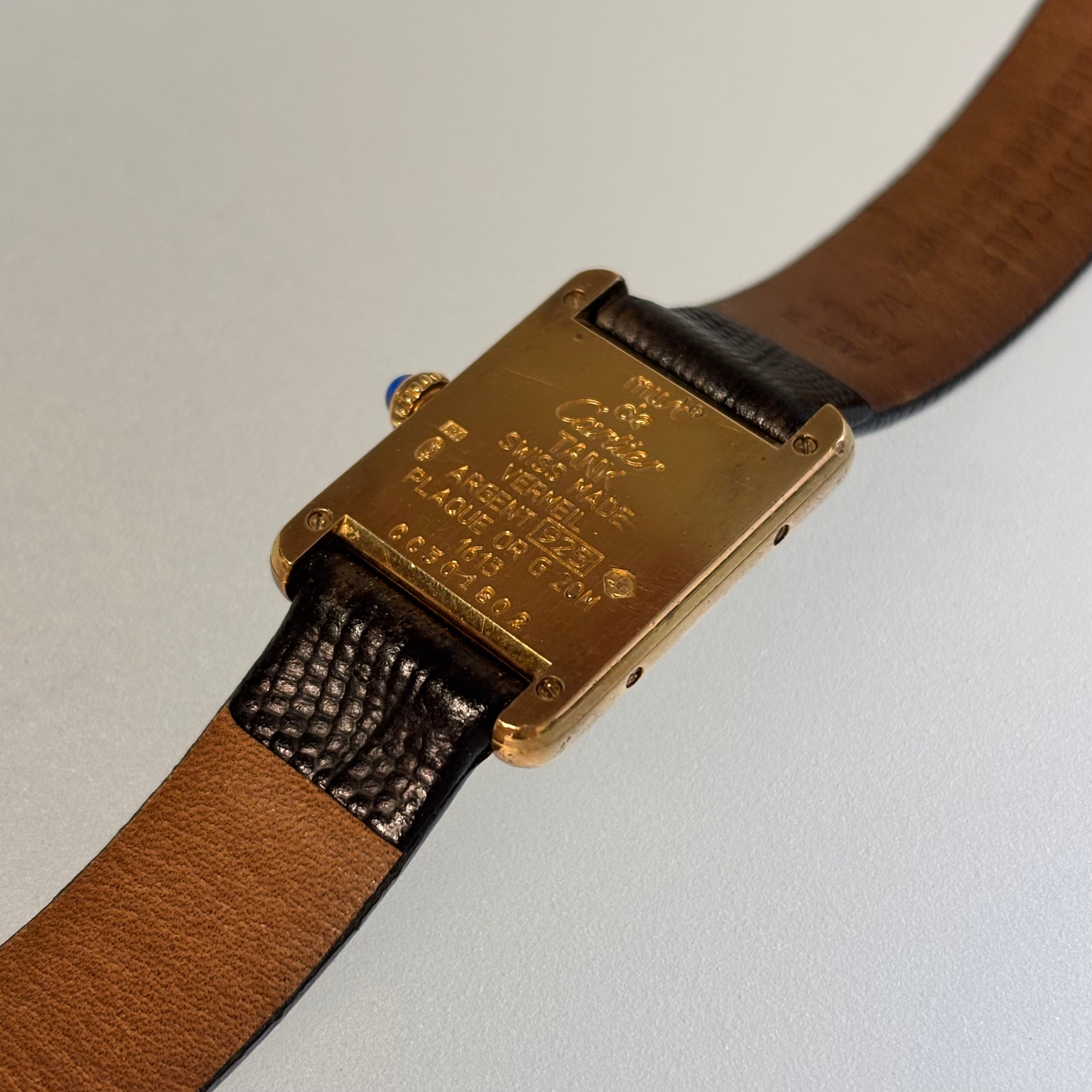 Cartier Tank PM 1613 with buckle
