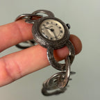 Alexis Barthelay silver bracelet watch