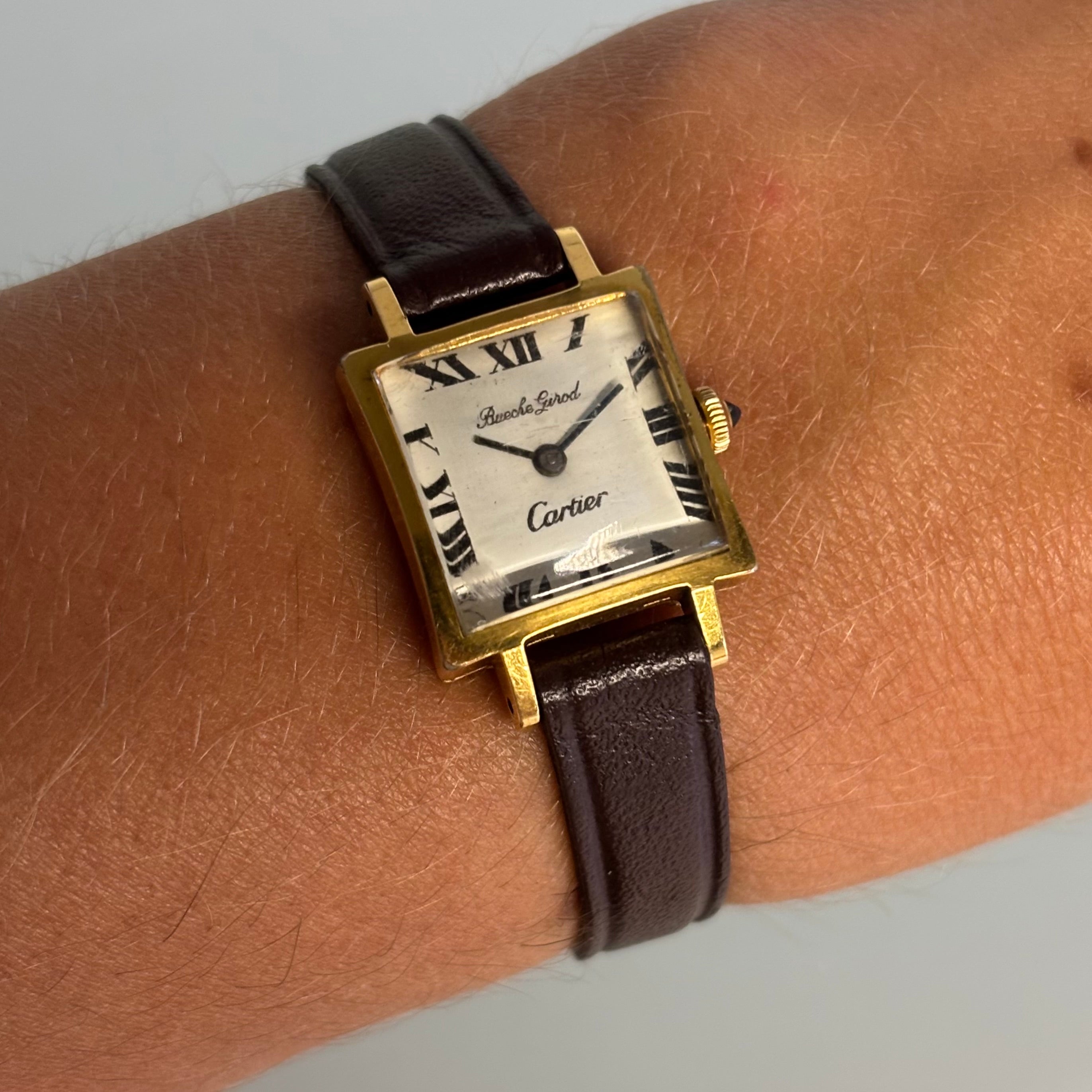 Beuche Girod 18k Cartier signed