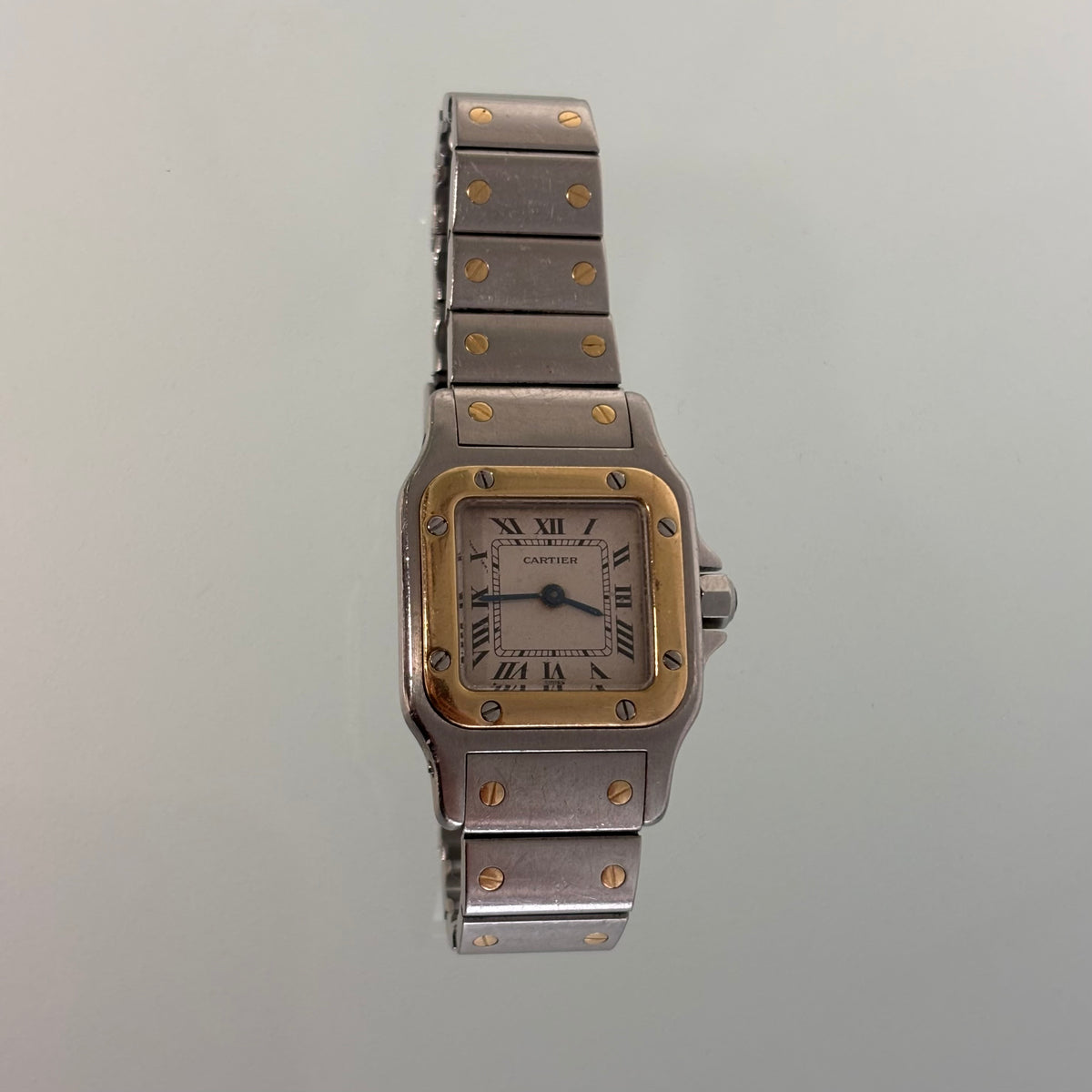 Cartier Santos Galbée Gold/Steel Petit Model