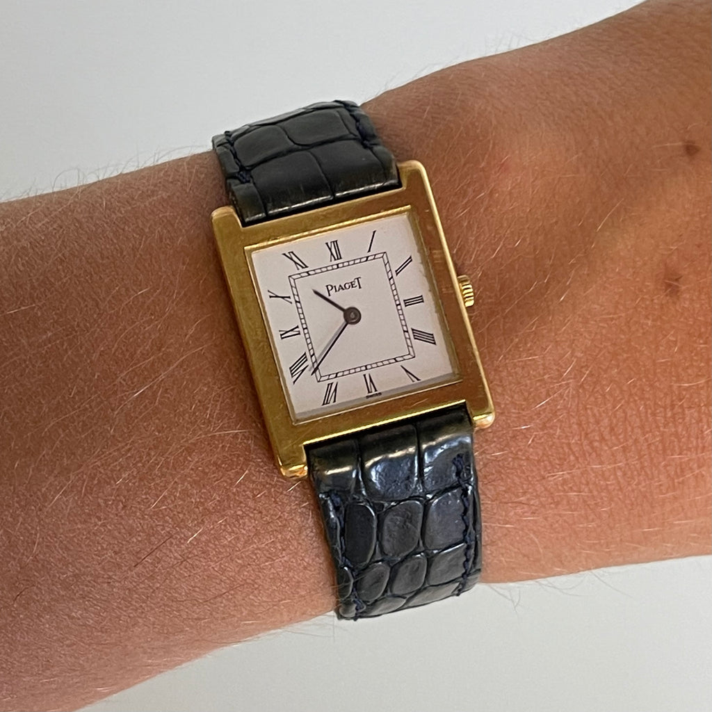 Piaget 18k Tank Normale Full Set