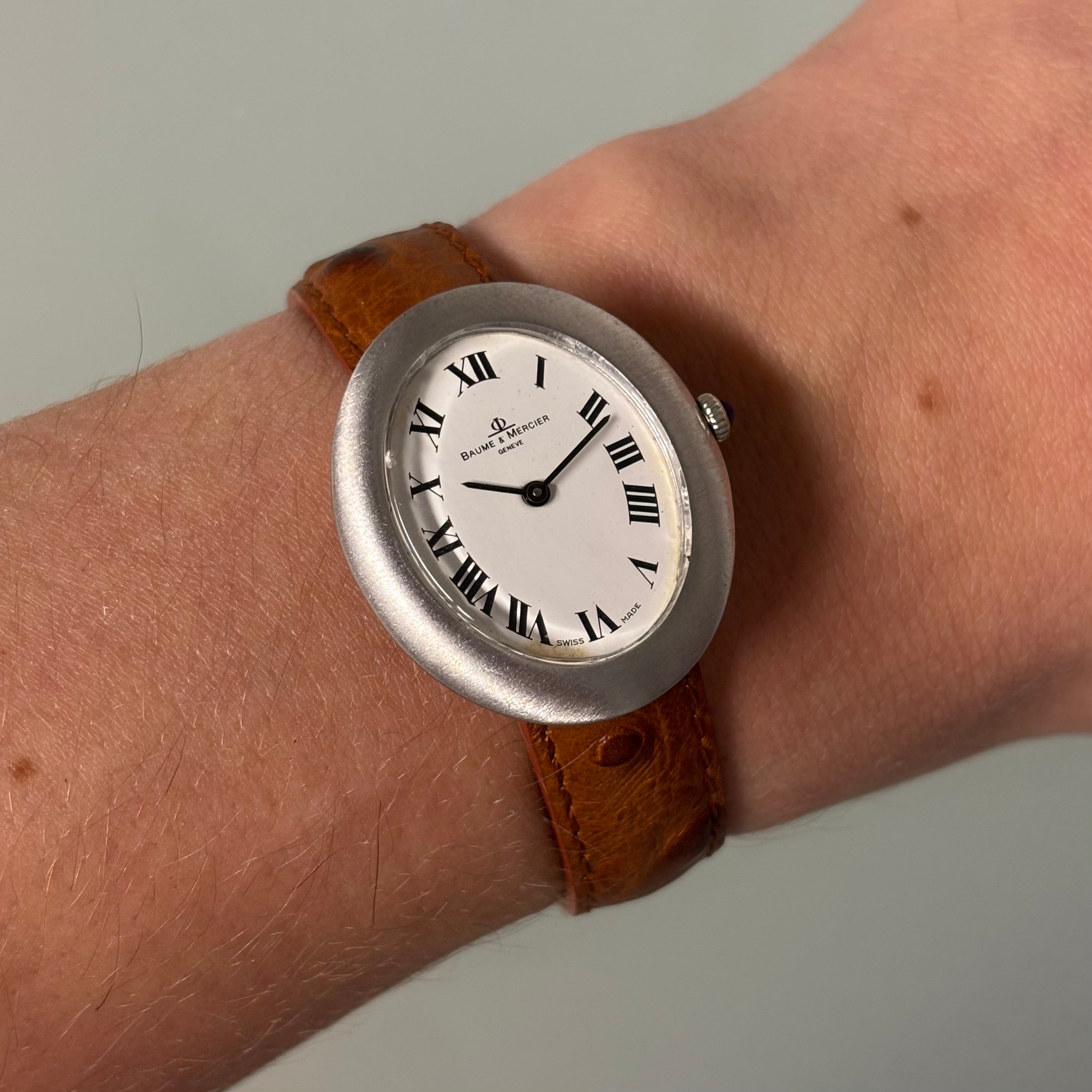 Baume & Mercier Baignoire White dial