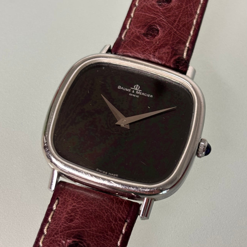 Baume & Mercier “TV Screen” Wristwatch – Black Dial