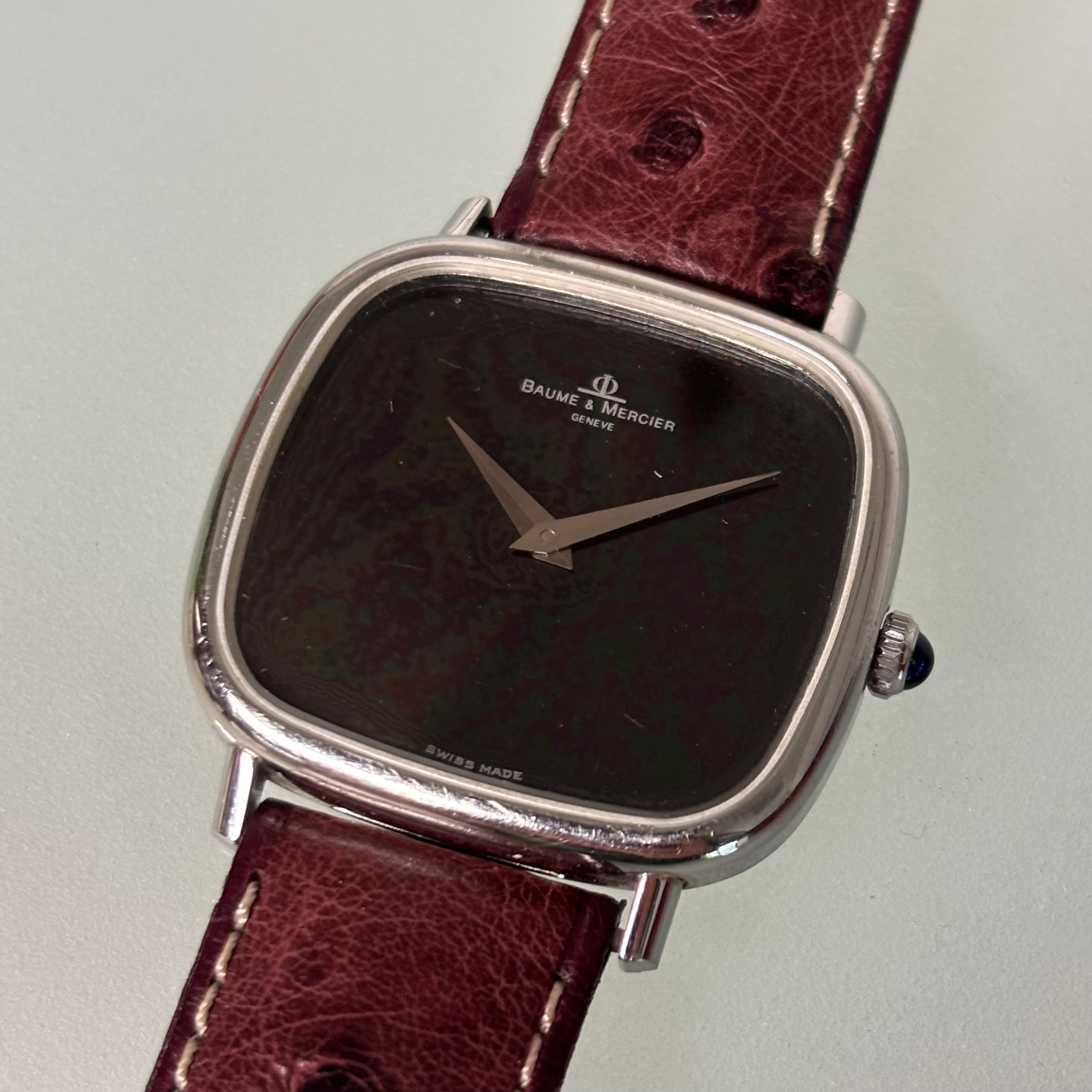 Baume & Mercier “TV Screen” Wristwatch – Black Dial
