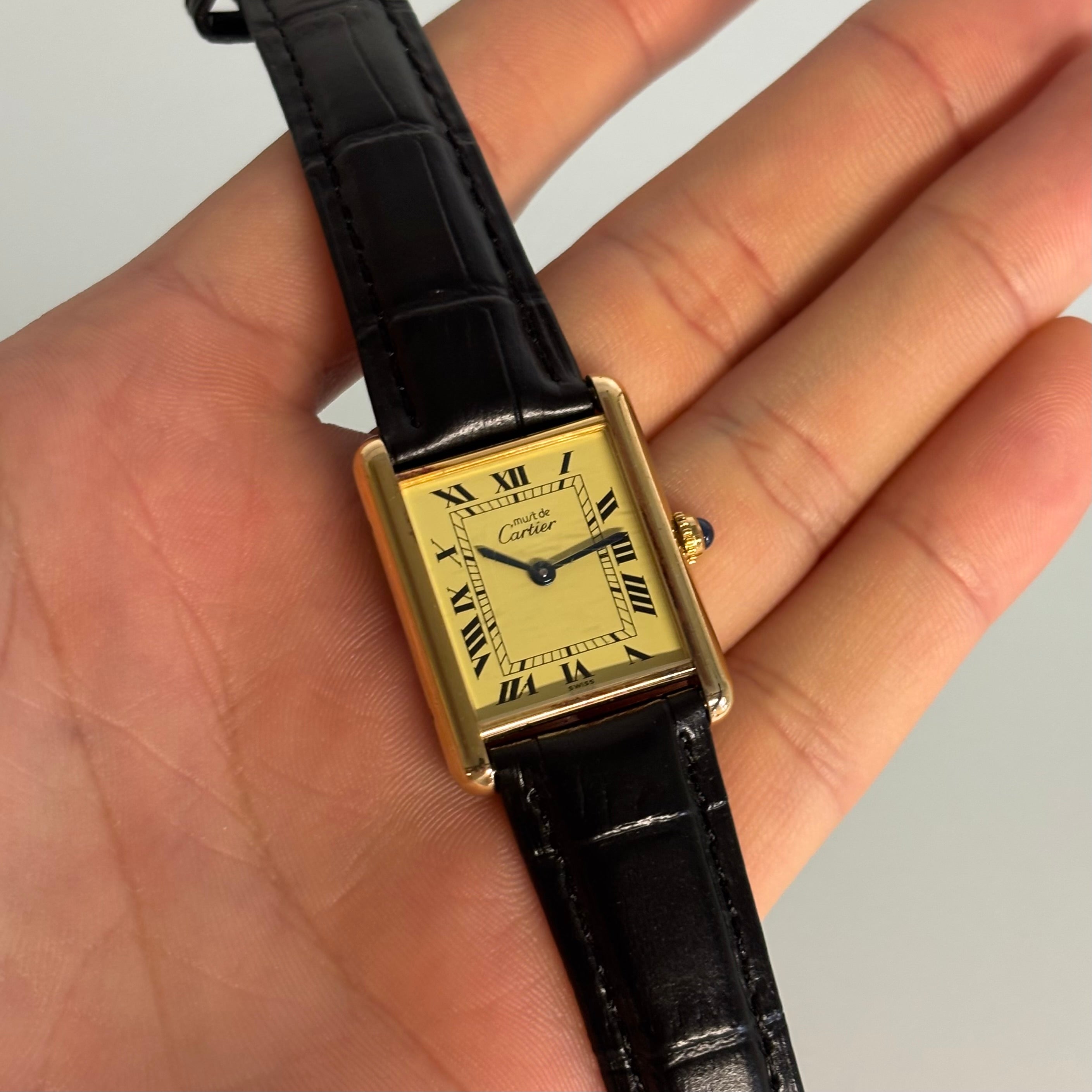 Cartier Tank GM with buckle