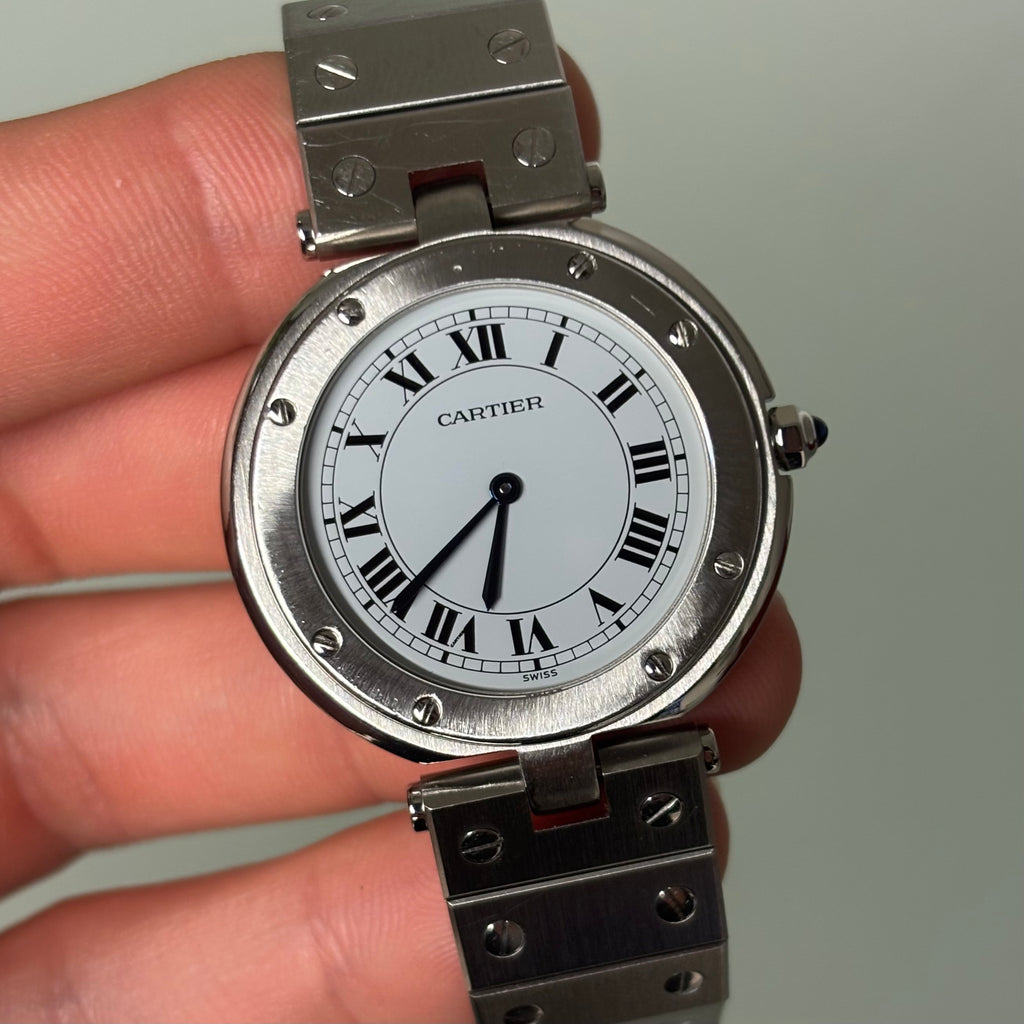 Cartier Vendome Steel Serviced by Cartier