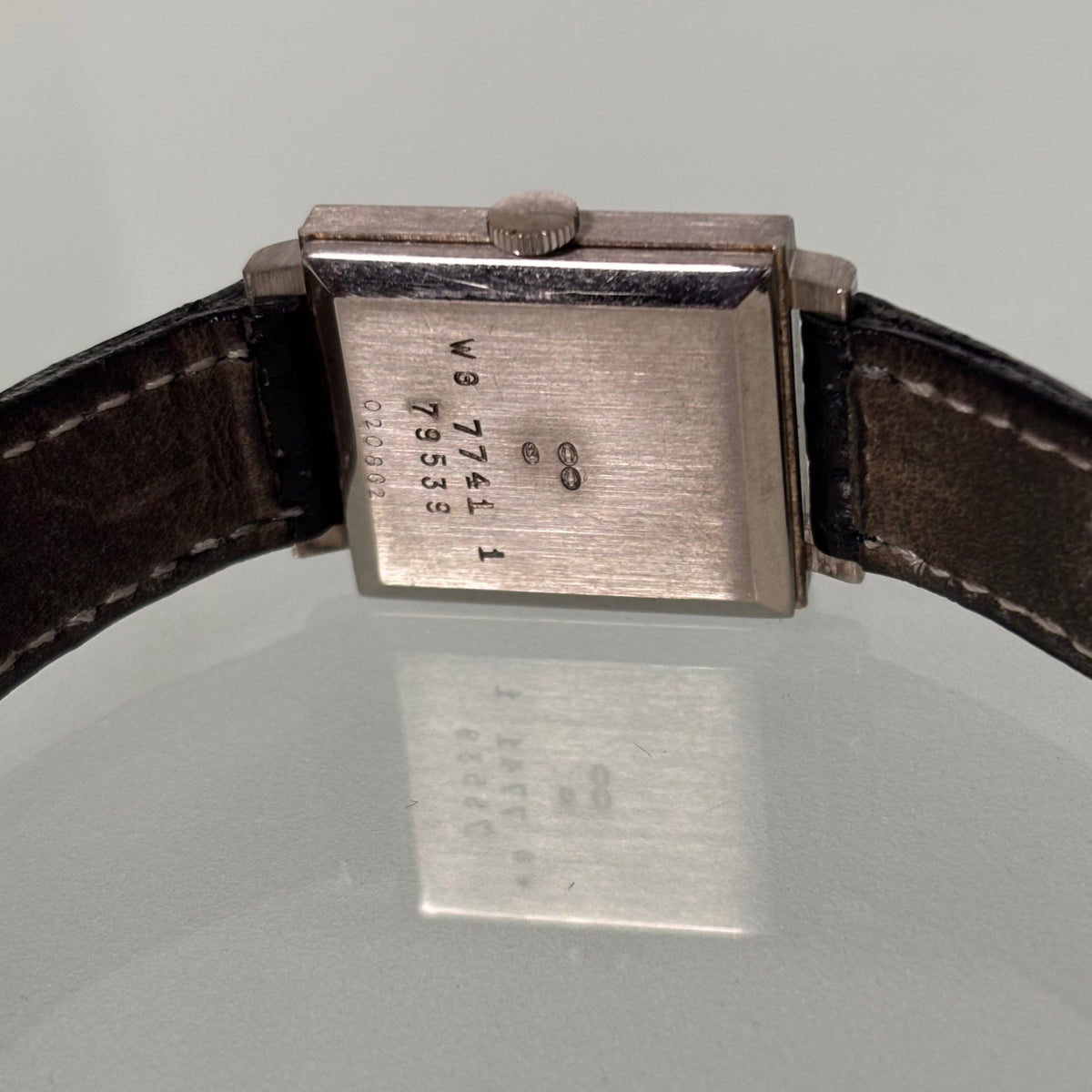Cartier Bueche Girod White Gold Tank