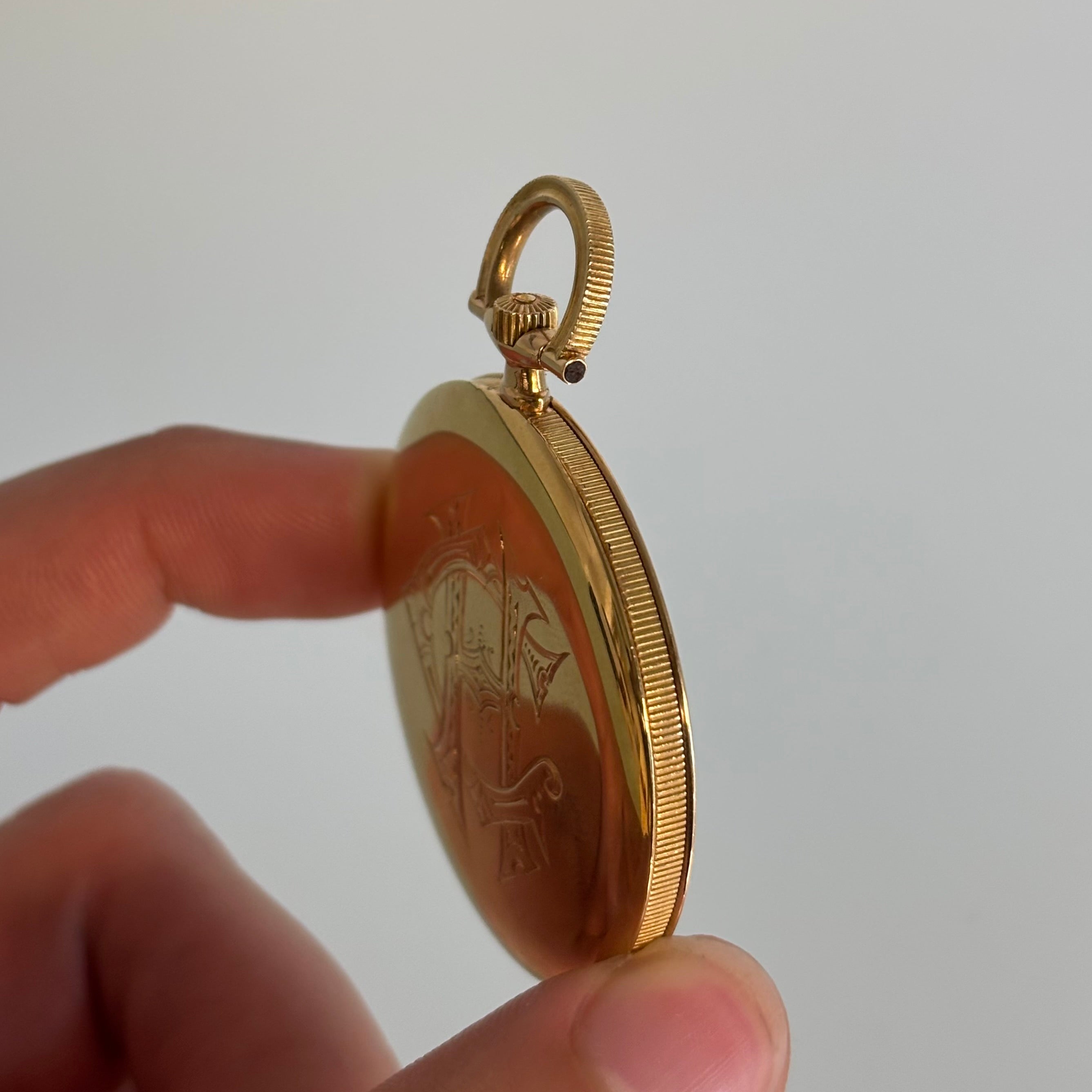 Cartier Ewc 18k pocketwatch